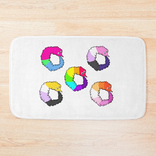 Item preview, Worm on a string LGBTQ designed and sold by animalcrossingX.