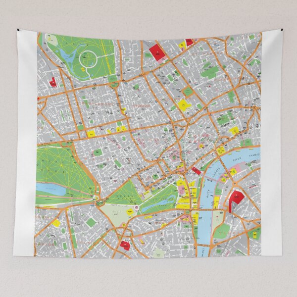 Item preview, Mapa del West End de Londres designed and sold by Brimson-Marlor.