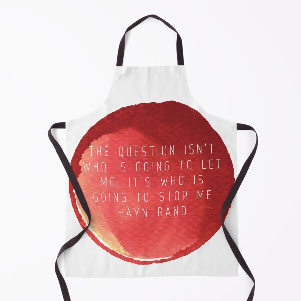 Item preview, "The question isn't who is going to let me; it's who is going to stop me" | Quote by Ayn Rand designed and sold by cattiktoks1718.