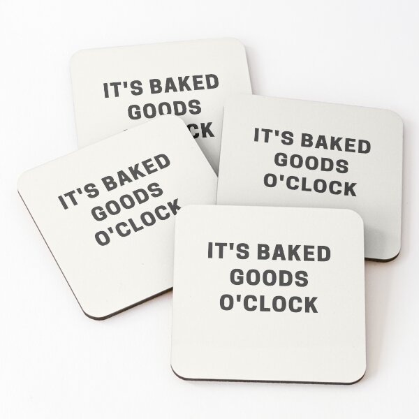 Item preview, It's Baked Goods o'clock designed and sold by Shujii.