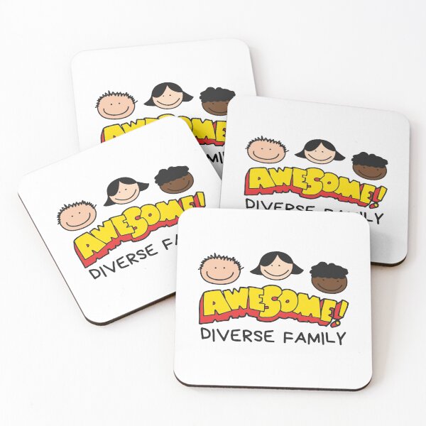 Item preview, Awesome Diverse Family designed and sold by IBMClothing.