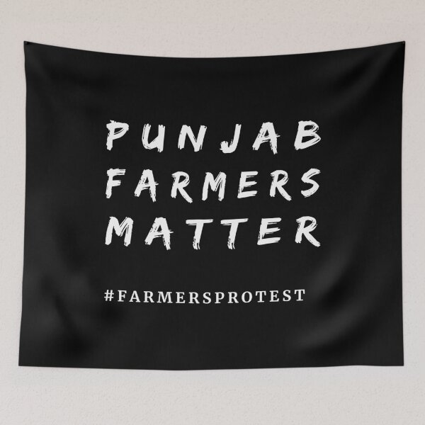 Item preview, Punjab farmers matter | support Punjabi farmers India protest designed and sold by clewzo.