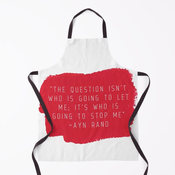 Item preview, "The question isn't who is going to let me; it's who is going to stop me" | Quote by Ayn Rand designed and sold by cattiktoks1718.