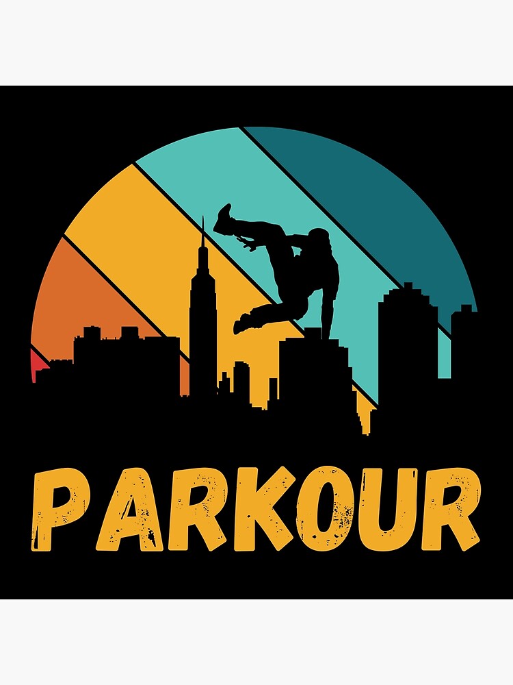 Parkour in the city near me  Greeting Card for Sale by ds-4