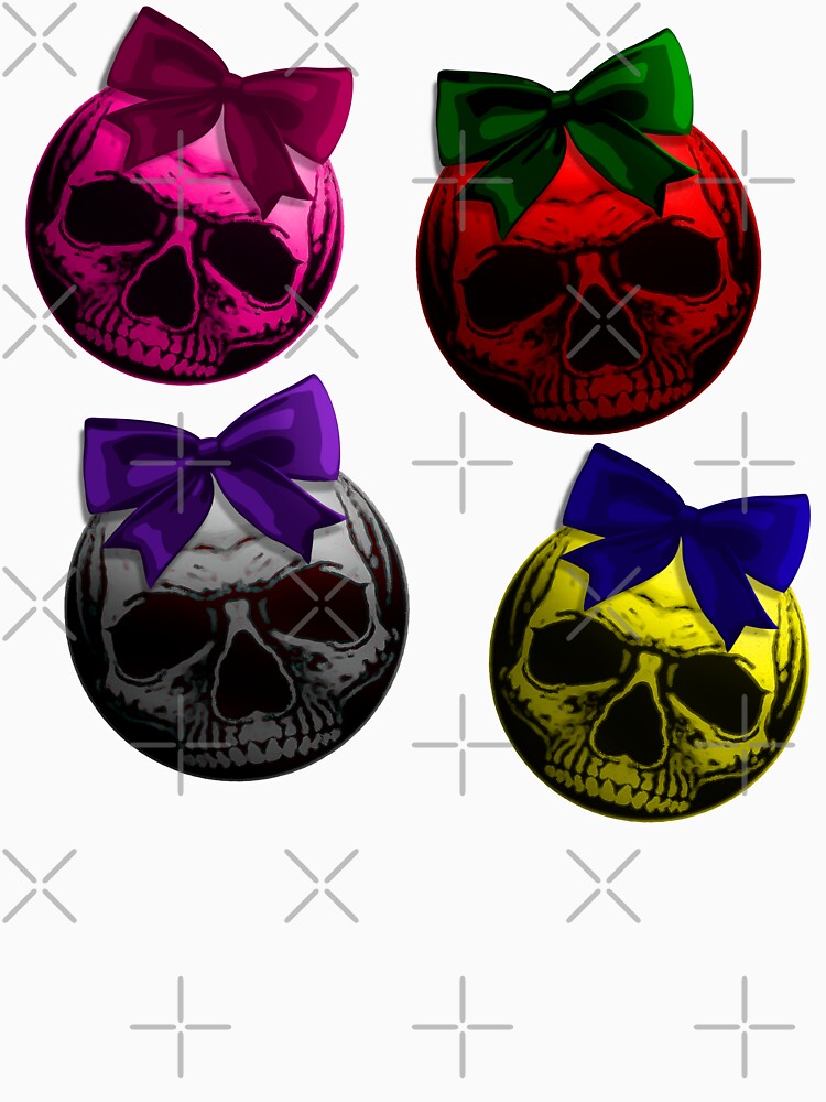 Skull Bauble - Christmas Ornament Pattern by RabbitLair