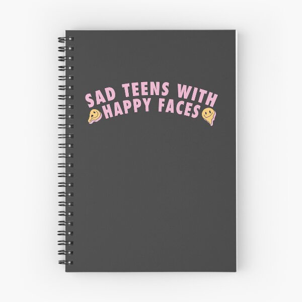 Item preview, Sad teens with happy faces designed and sold by CheCherry.