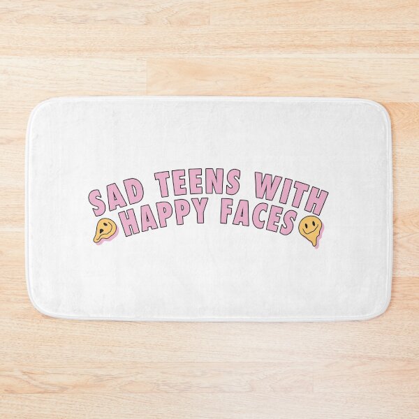 Item preview, Sad teens with happy faces designed and sold by CheCherry.