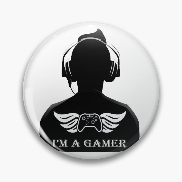 Item preview, gamer portrait,gamer not a player designed and sold by sunny-DI.