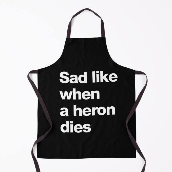 Item preview, Sad like when a heron dies designed and sold by roskopp.