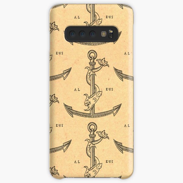 Aldus Manutius Printer Mark Funda rígida para Samsung Galaxy