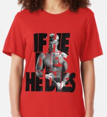 Ivan Drago T-Shirt (If he dies, he dies) Slim Fit T-Shirt