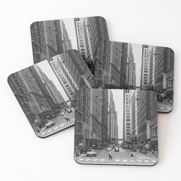 Item preview, Chicago Madison Street Grayscale designed and sold by mljdwhite.