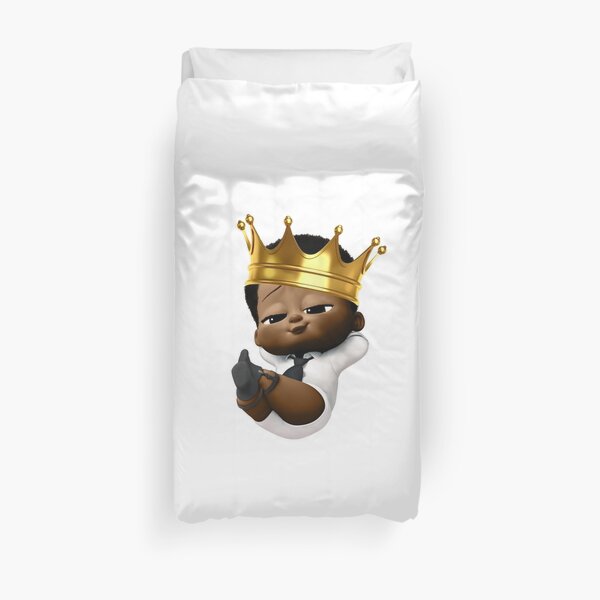 black boss baby comforter set