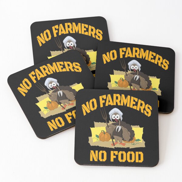 Item preview, no farmers no food. turkey farmer designed and sold by efenem.