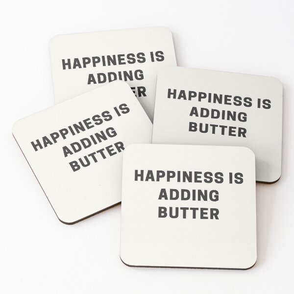 Artikelvorschau, Glück fügt Butter hinzu entworfen und verkauft von Shujii.