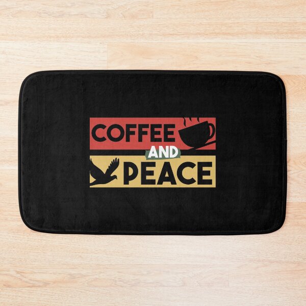 Artikelvorschau, Kaffee und Frieden - Geschenk für Kaffeesüchtigen, Friedensgeschenke entworfen und verkauft von MrElgo.
