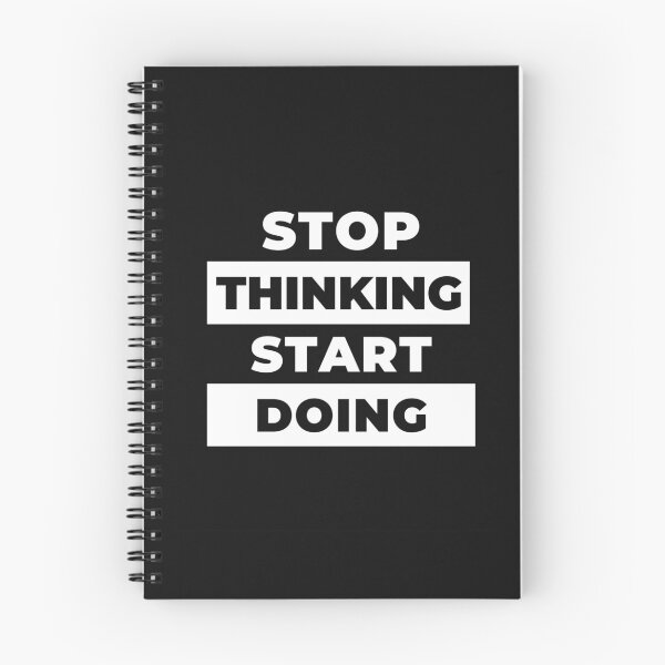 Item preview, Stop Thinking Start Doing designed and sold by hachemi riadh.