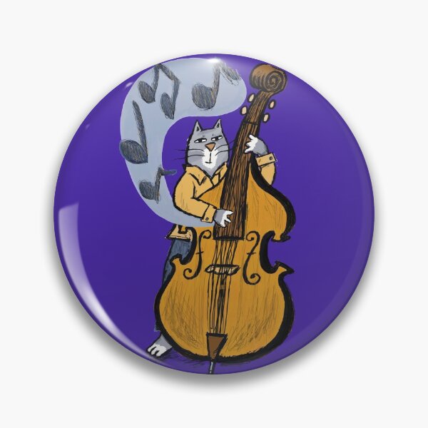 Item preview, Slap that Bass, Hep Cat!  designed and sold by Constance Lombardo.