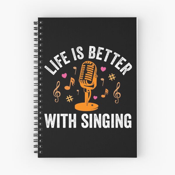 Item preview, Life Is Better With Singing designed and sold by Medmac's Designs.