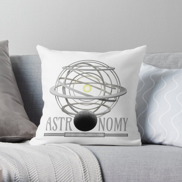 Globe Astronomy Coussin