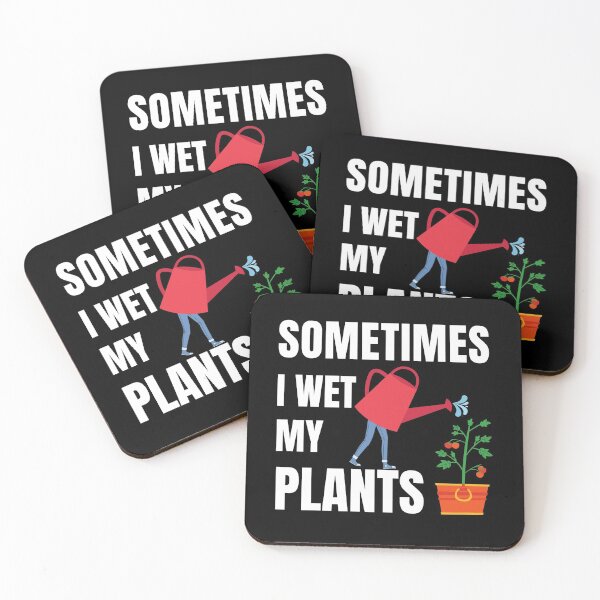 Item preview, Gardening Pun - Sometimes I Wet My Plants designed and sold by Peishan02.