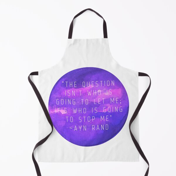 Item preview, "The question isn't who is going to let me; it's who is going to stop me" | Quote by Ayn Rand designed and sold by cattiktoks1718.