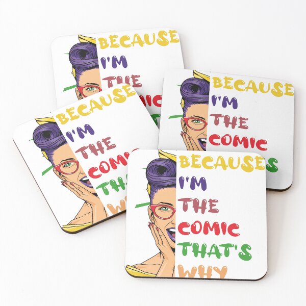 Item preview, Because I'm The Comic That's Why designed and sold by YAITPSTORE.