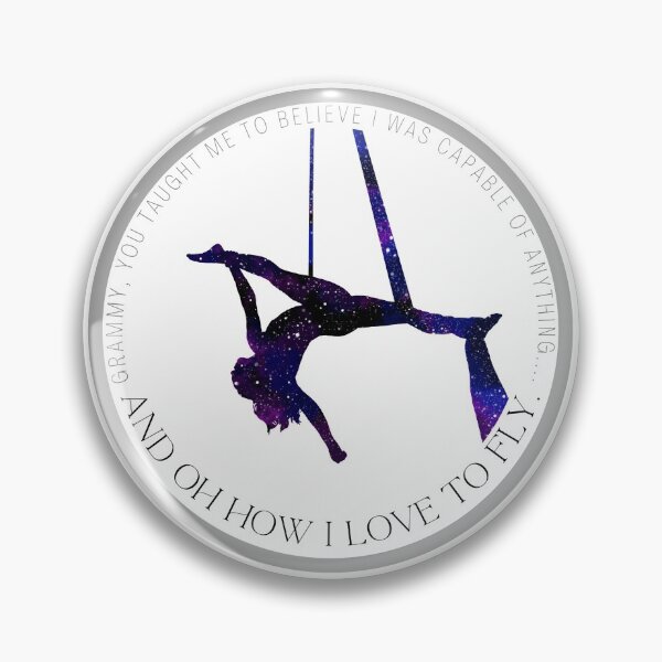 Item preview, Customizable Aerial Silks Galaxy Decal designed and sold by jshujules.