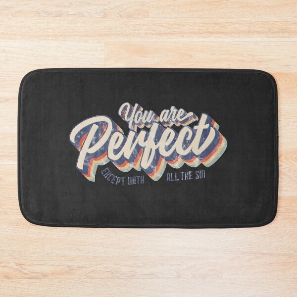 Item preview, Funny Christian Phrase - You Are Perfect Except With All The Sin designed and sold by LaughsAndVerses.