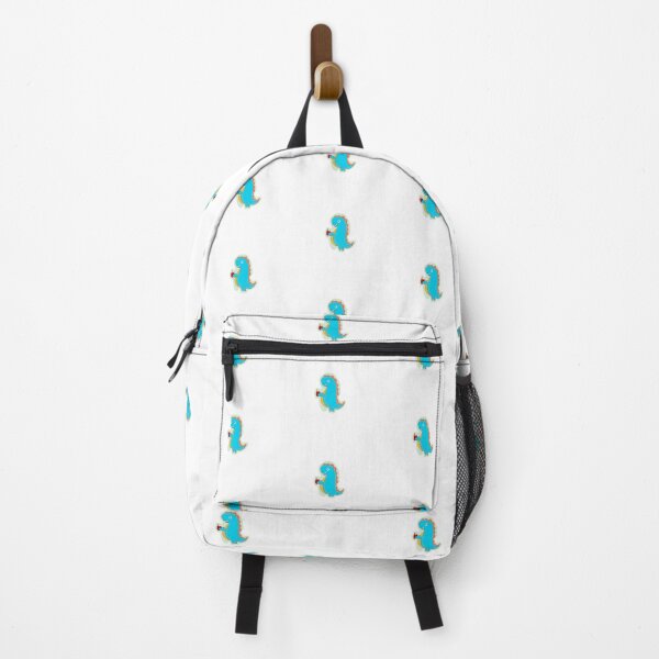 Item preview,  Dino Boba Cartoon Illustration Sky Blue designed and sold by papaipapai198.