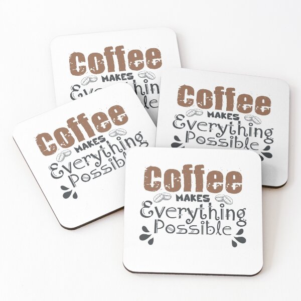 Item preview, Coffee Makes Everything Possible designed and sold by zeg-shop.