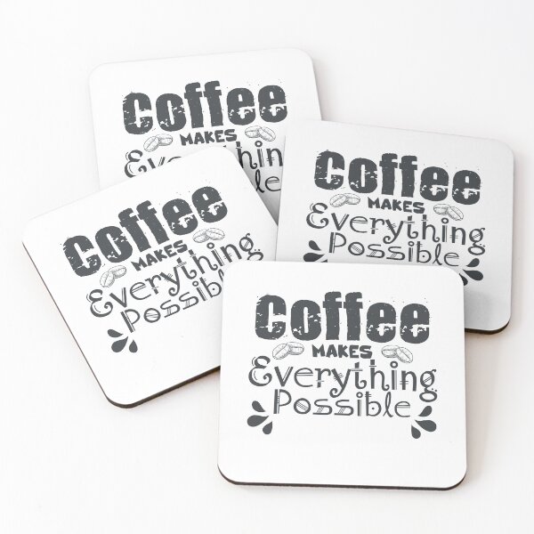 Item preview, Coffee Makes Everything Possible designed and sold by zeg-shop.
