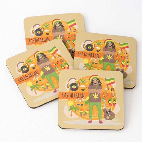 Item preview, Rastafarian style artwork reggae cool  designed and sold by Sovik Goswami.