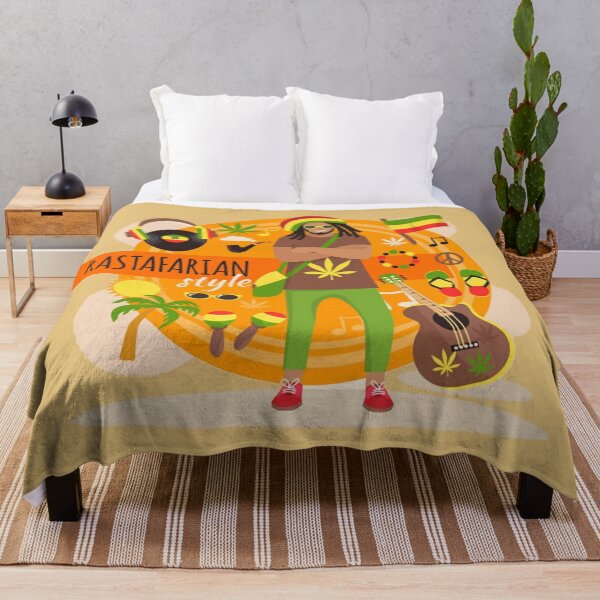 Item preview, Rastafarian style artwork reggae cool designed and sold by Sovik Goswami.