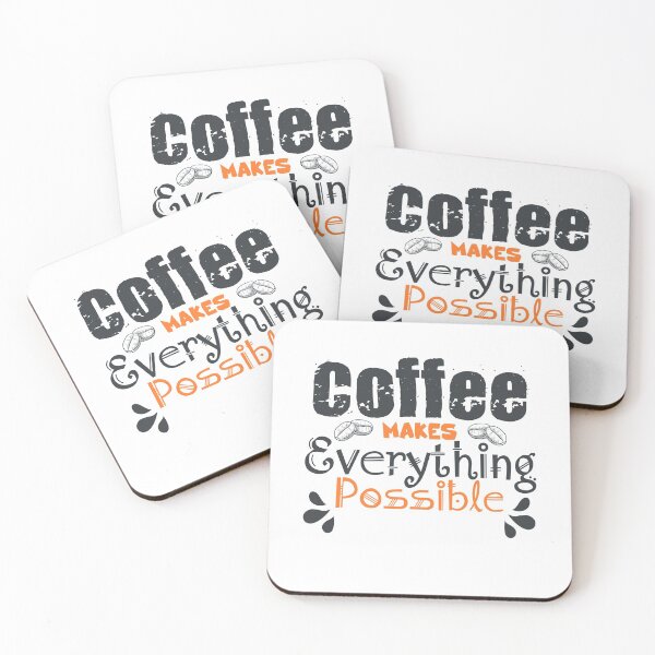 Item preview, Coffee Makes Everything Possible designed and sold by zeg-shop.