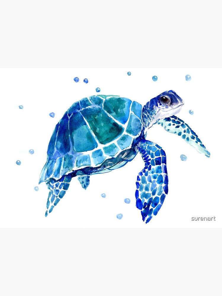 Pride Rainbow Sea Turtle Art Board Print for Sale by