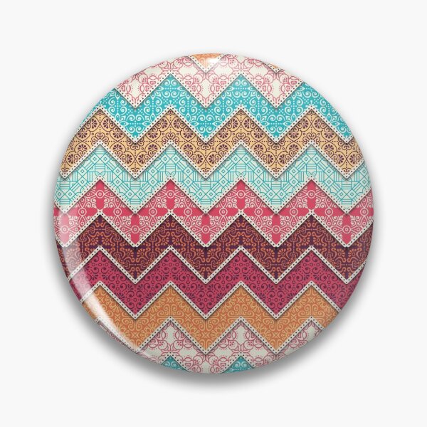 Item preview, Colorful Zig-zag Decor Pattern designed and sold by tridentfoundry.