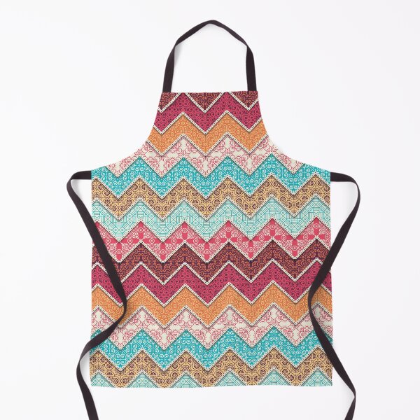 Item preview, Colorful Zig-zag Decor Pattern designed and sold by tridentfoundry.