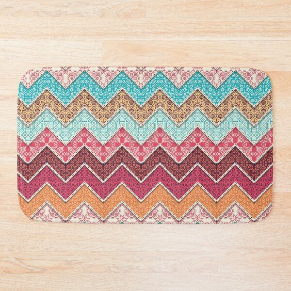 Item preview, Colorful Zig-zag Decor Pattern designed and sold by tridentfoundry.