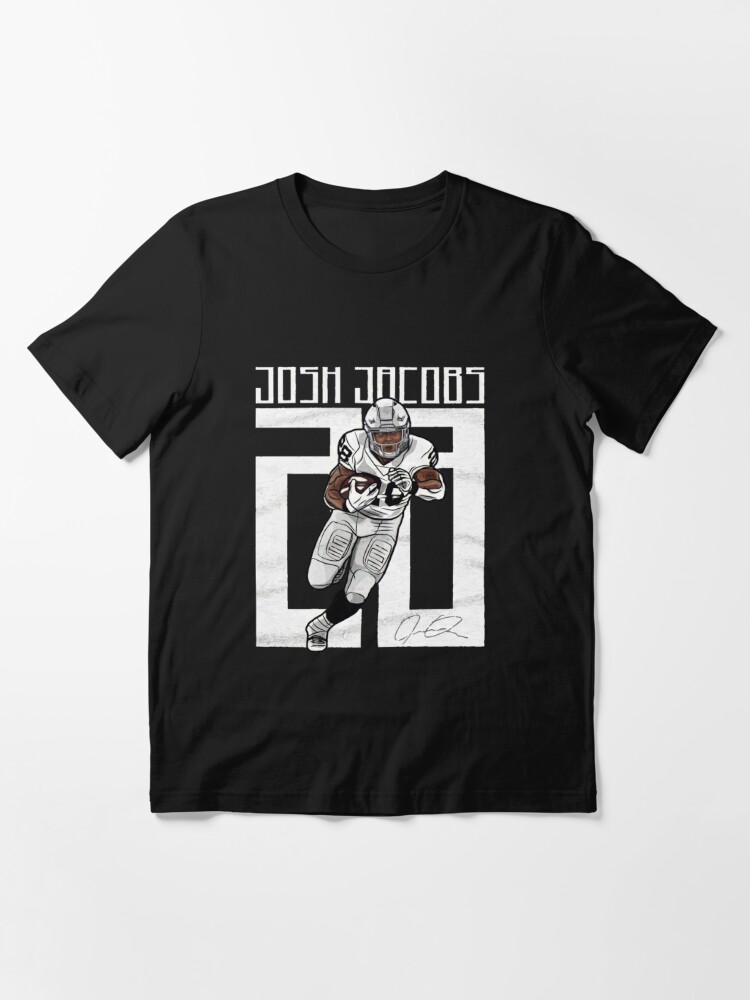 Men's Las Vegas Raiders Josh Jacobs #28 White T-Shirt