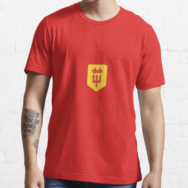 Manchester United Minimalist Football Design Essential T-Shirt