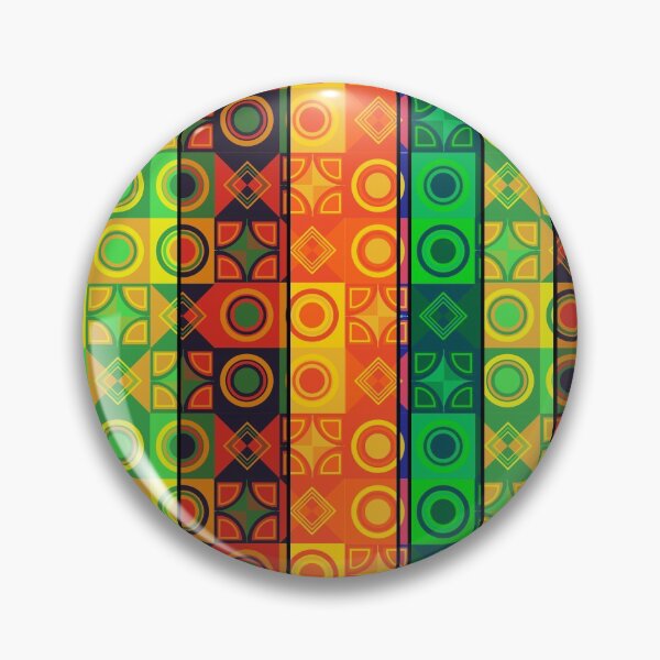 Item preview, African Pattern design with awsome colors geometric artwork designed and sold by DOLINOS.