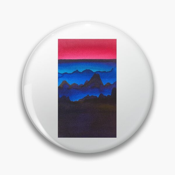 Item preview, Watercolor Mountainscape  designed and sold by HollyBourne.