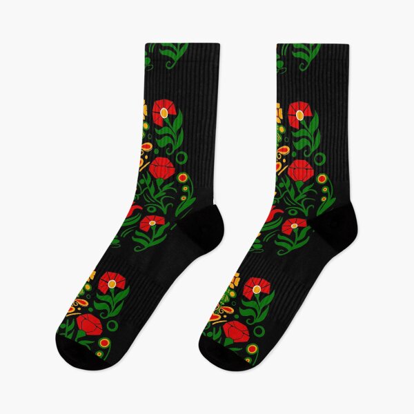 Item preview, Back to tradition - folklore flowers designed and sold by Print N Stuff by Cristina Stancu.
