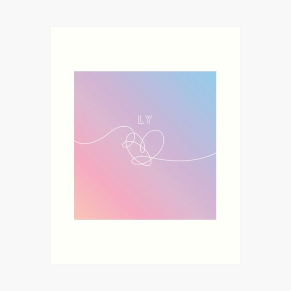 Bts Love Yourself Art Prints for Sale | Redbubble