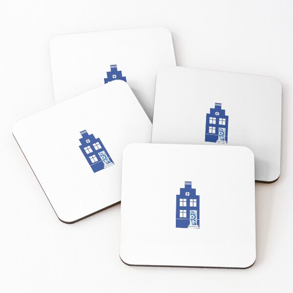 Item preview, Delft blue house designed and sold by redstitchlab.