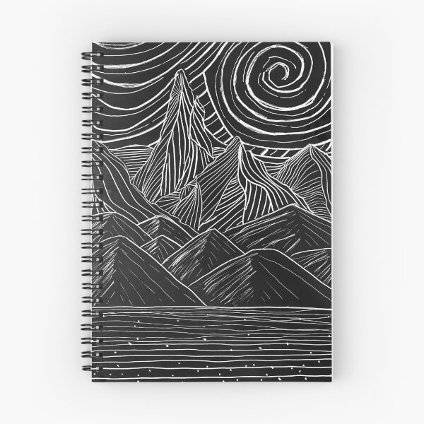 Item preview, Desert mountain landscape designed and sold by HollyBourne.