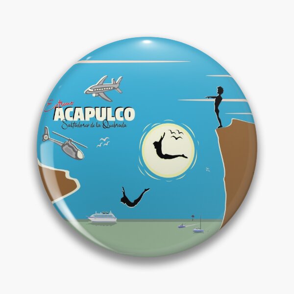 Item preview, Acapulco Mexico Cliff Diving - Saltadores de la Quebrada designed and sold by GR8DZINE.