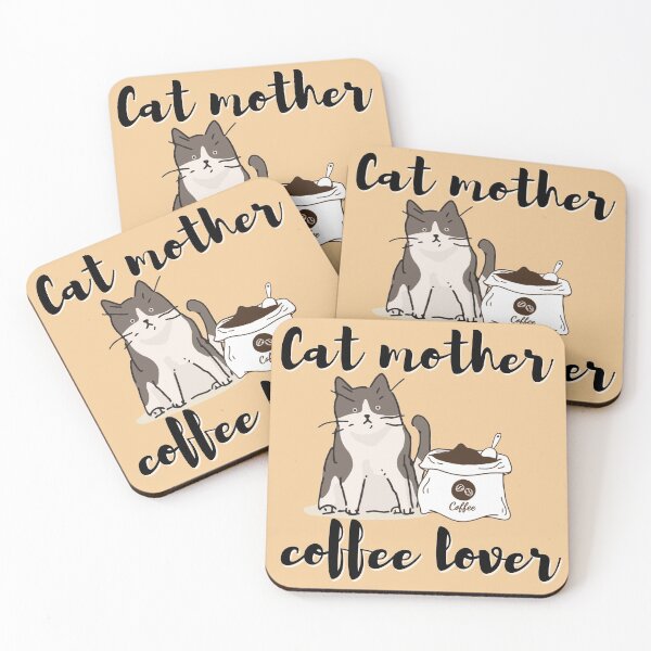 Item preview, Cat mother coffee lover designed and sold by Silver  Stone.