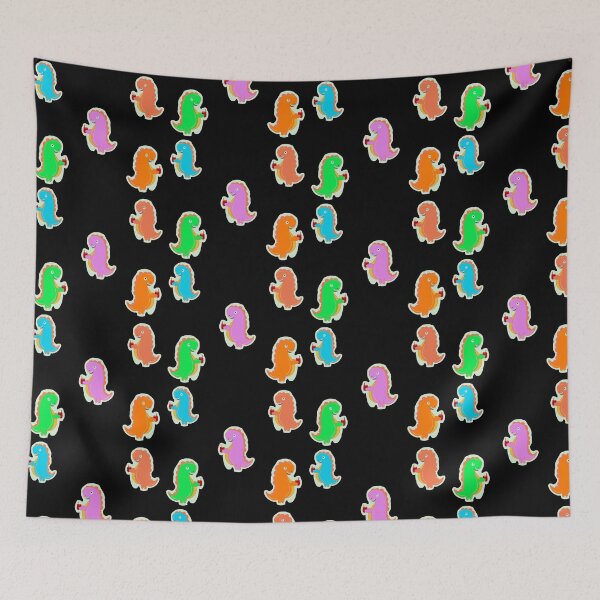Item preview, Dino Boba Cartoons Illustration Multi-Colored Sticker Pack designed and sold by papaipapai198.
